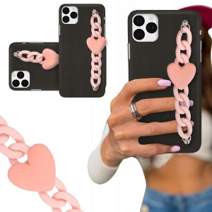 ETUI BLINK CZARNY MAT do IPHONE 11 PRO Łańcuszek