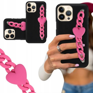Etui Blink Czarny Mat Do Iphone 13 Pro Max Serce