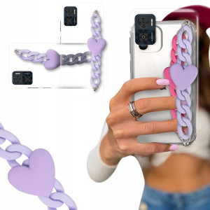 ETUI BLINK CZARNY MAT do MOTOROLA E22i Łańcuszek