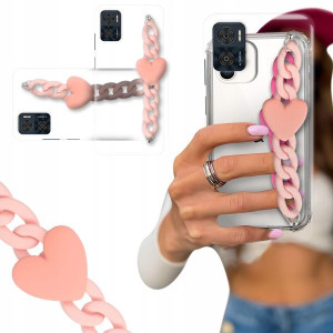 ETUI BLINK CZARNY MAT do MOTOROLA E22i Łańcuszek