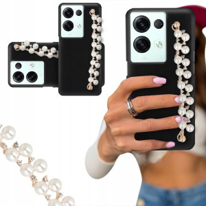 Etui Blink Czarny Mat Do Oppo Reno 8 Pro 5g Perły