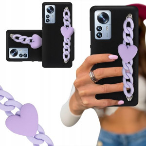 Etui Blink Czarny Mat Do Xiaomi 12 Pro 5g Serce