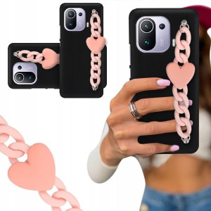 Etui Blink Czarny Mat Do Xiaomi Mi 11 Pro Serce