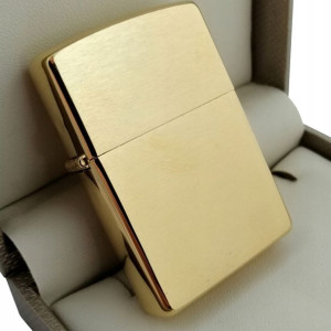 Złota Zapalniczka Zippo Klasyczna 24k Certyikat