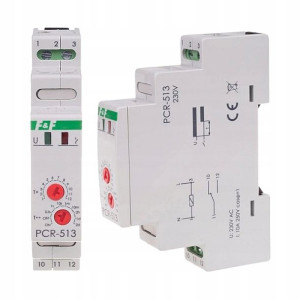 F&F Przekaźnik Czasowy 230V AC PCR-513