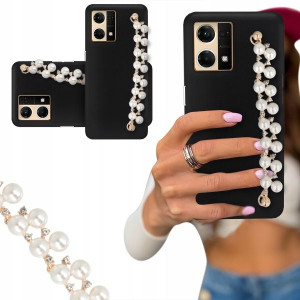Etui Blink Czarny Matowy Do Oppo Reno 7 4g Perły