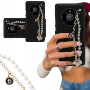 ETUI BLINK MAT do HUAWEI MATE 40 PRO Perły Serce