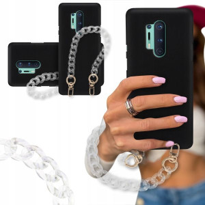 ETUI BLINK MAT do ONEPLUS 8 PRO Złote Karabińczyki
