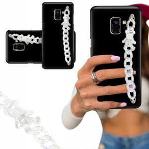 Etui Blink Mat Do Samsung A8 Plus 2018 Biały Miś