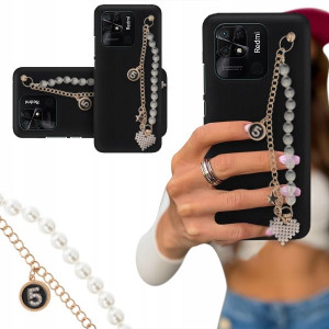 ETUI BLINK MAT do XIAOMI REDMI 10C 4G Perły Serce