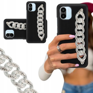 ETUI BLINK MAT do XIAOMI REDMI A1 Łańcuch Silver