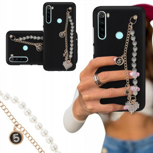 ETUI BLINK MAT do XIAOMI REDMI NOTE 8 Perły Serce