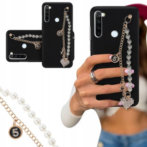 ETUI BLINK MAT do XIAOMI REDMI NOTE 8T Perły Serce