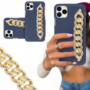 Etui Blink Mat Granat Do Iphone 11 Pro Max Łańcuch