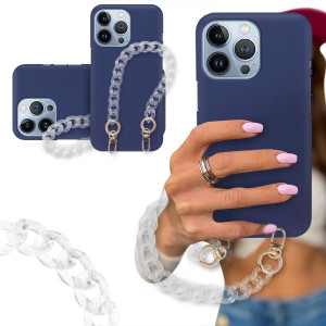 ETUI BLINK MAT GRANAT do IPHONE 13 PRO Karabińczyk