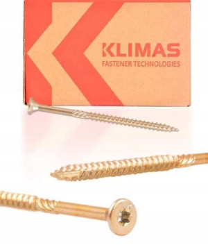 Wkręty Ciesielskie 4x70mm Torx Łeb Stożkowy 200szt
