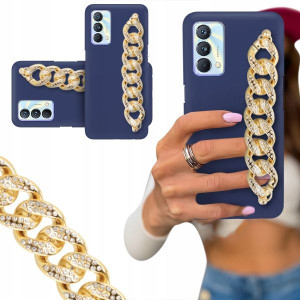 Etui Blink Mat Granat Do Realme Gt Master 5g Złoty