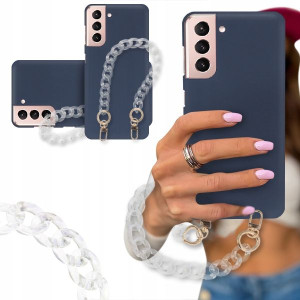 ETUI BLINK MAT GRANAT do SAMSUNG S21 Karabińczyk