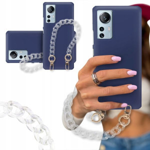 ETUI BLINK MAT GRANAT do XIAOMI 12 LITE Łańcuszek