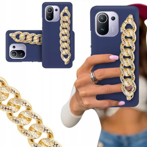 ETUI BLINK MAT GRANAT do XIAOMI Mi 11 PRO Łańcuch