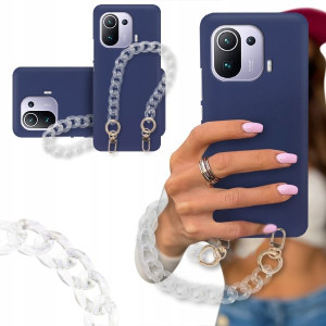 ETUI BLINK MAT GRANAT do XIAOMI Mi 11 PRO Łańcuch