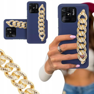 Etui Blink Mat Granat Do Xiaomi Redmi 10c 4g Złoty