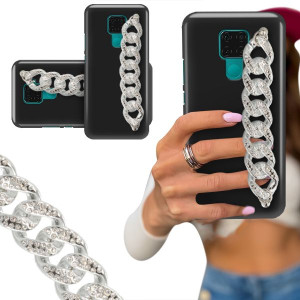 Etui Blink Matowy Do Huawei Mate 30 Lite Łańcuch