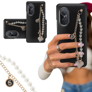 ETUI BLINK MATOWY do HUAWEI NOVA 9SE Perły Serce