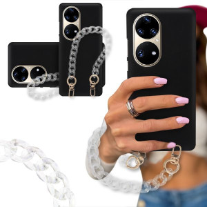 ETUI BLINK MATOWY do HUAWEI P50 PRO Karabińczyki