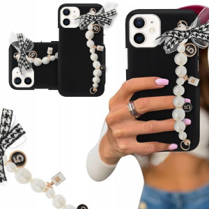 ETUI BLINK MATOWY do IPHONE 12 MINI Perły Kokarda