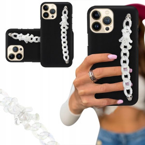 Etui Blink Matowy Do Iphone 13 Pro Max Biały Miś