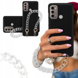 ETUI BLINK MATOWY do MOTOROLA G60 4G Karabińczyki
