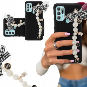 ETUI BLINK MATOWY do MOTOROLA G60s Perły Kokarda
