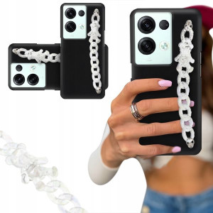 Etui Blink Matowy Do Oppo Reno 8 Pro 5g Biały Miś
