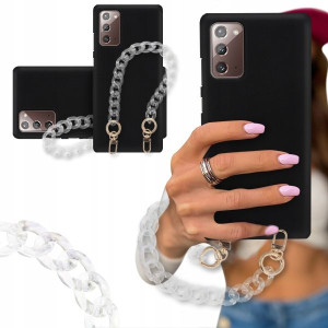 ETUI BLINK MATOWY do SAMSUNG NOTE 20 Karabińczyki