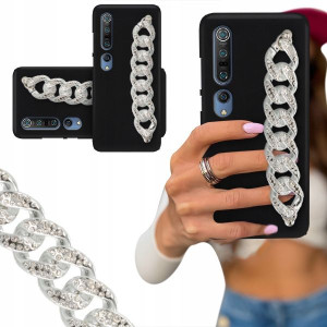 ETUI BLINK MATOWY do XIAOMI Mi 10 Łańcuch Silver