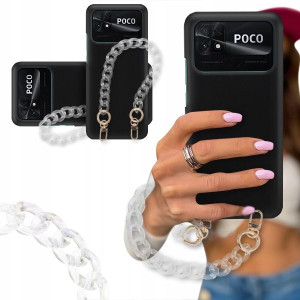 ETUI BLINK MATOWY do XIAOMI POCO C40 Karabińczyki