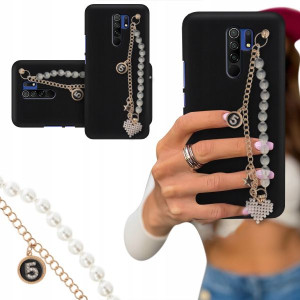 ETUI BLINK MATOWY do XIAOMI REDMI 9 Perły Serce