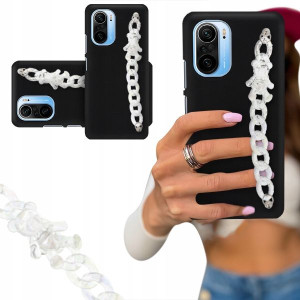 Etui Blink Matowy Do Xiaomi Redmi K40 Biały Miś