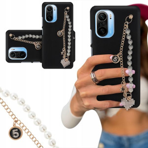 ETUI BLINK MATOWY do XIAOMI REDMI K40 Perły Serce