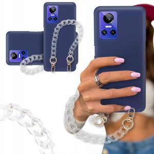 Etui Blink Matowy Granatowy Do Realme Gt Neo 3 5g