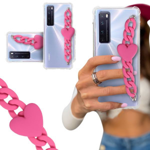 ETUI BLINK SHOCK do HUAWEI NOVA 7 PRO z Sercem