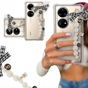 ETUI BLINK SHOCK do HUAWEI P50 PRO Perły Pepitka