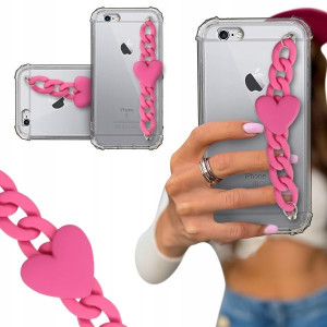 ETUI BLINK SHOCK do IPHONE 6 Łańcuszek z Sercem