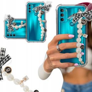 ETUI BLINK SHOCK do MOTOROLA G71 5G Perły Pepitka