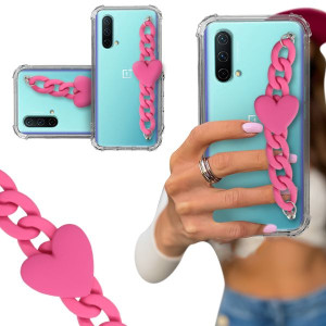 ETUI BLINK SHOCK do OPPO RENO 4 5G Łańcuszek Serce