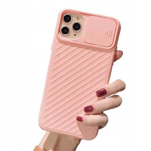 Etui Case Silicone CAMSHIELD do SAMSUNG A51 RÓŻOWY