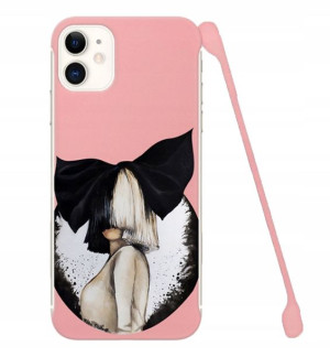 Etui COBY Matowe Róż do IPHONE 11 Kreskówki Wzory