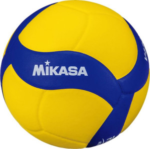 Piłka siatkowa Mikasa V430W żółto-niebieska