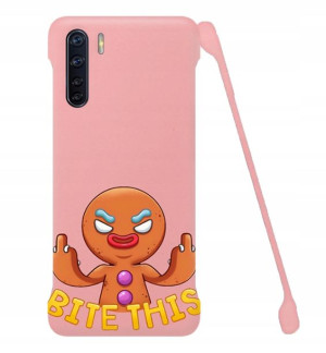 Etui COBY Matowe Róż do OPPO A91 Kreskówki Wzory